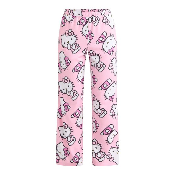 Hello Kitty Womens Pink Pajama Pants Bottoms Pockets Loungewear Size 3X - Picture 5 of 5